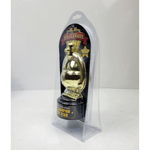 World Famous Derek Awards Trophy DIY Champion of the Year Novelty Lagoon NEW - Picture 6 of 12